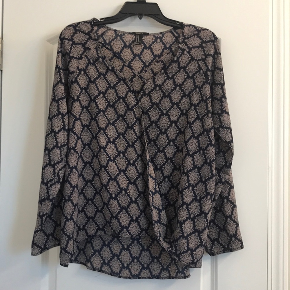 Forever 21 crossover shirt